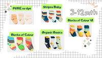 嘉年华婴儿有机棉袜（3 件装） | Q 代表奎因