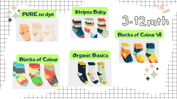 Inside a Robot Babies & Toddlers Organic Cotton Socks (3-pack) | Q for Quinn