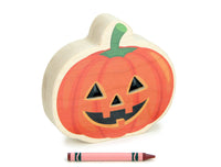 LIMITED! Large Jack-o-Lantern Maple Building Block