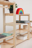 KateHaa | Montessori shelf with four sections