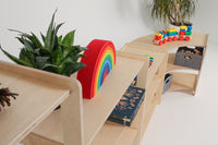KateHaa | Montessori shelf with four sections