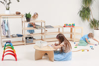 KateHaa | Montessori shelf with four sections