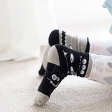 Monochrome Monsters Babies & Kids Organic Cotton Socks (3-pack) | Q for Quinn