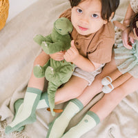 冷色调儿童袜子（3 件装）- 98% 有机棉 | Q 代表奎因