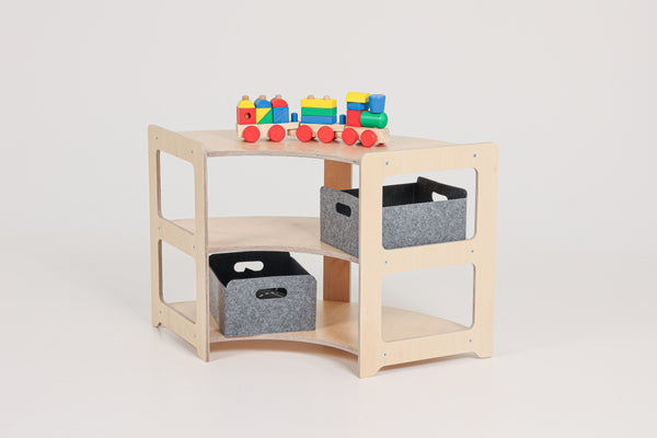 KateHaa | Montessori Corner Shelf