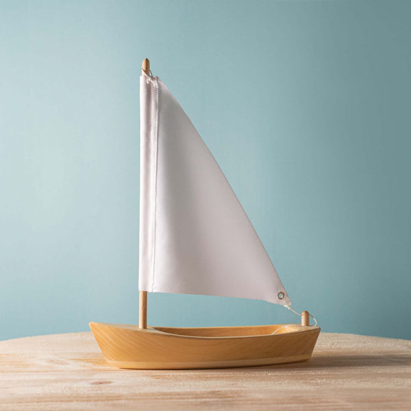 Bumbu Toys | Sailing Boat White