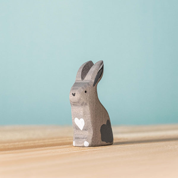 Bumbu Toys | Grey Sitting Rabbit