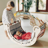 KateHaa | Original Montessori Climbing arch and Rocker (NON-Foldable)