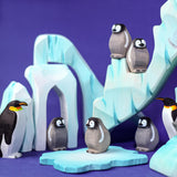 邦布玩具 |摇摇晃晃的小企鹅、企鹅和冰崖套装