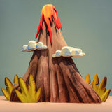 Bumbu Toys | SET Volcano, Lava and Clouds