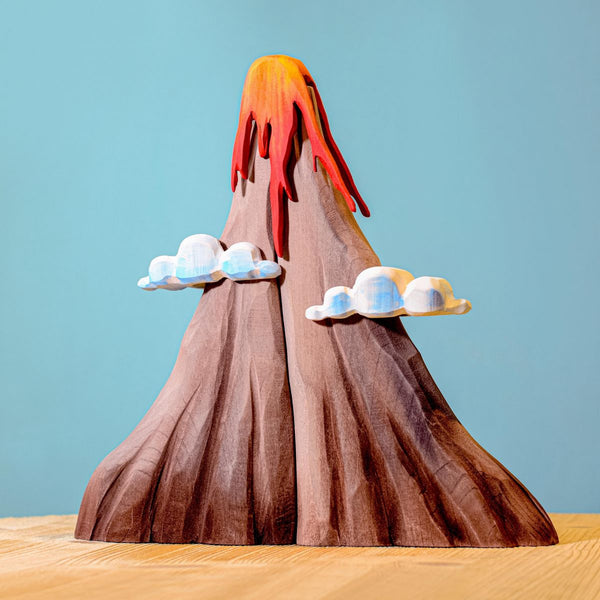 Bumbu Toys | SET Volcano, Lava and Clouds