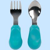 英國 Nana’s Manners 嬰幼兒學習叉匙餐具套裝 Children Learning Palm Grasp Spoon & Fork Set