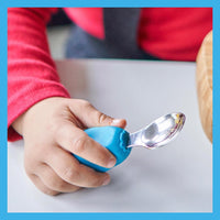 英国 Nana's Manners 婴幼儿学习叉匙餐具套装 儿童学习掌勺叉子套装