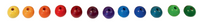 Bauspiel - Wooden Beads XXL-Junior-Beads, 36 Stck. in 6 colours Default Title