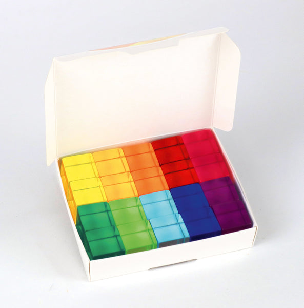 Bauspiel - Lucent Cubes/20pcs