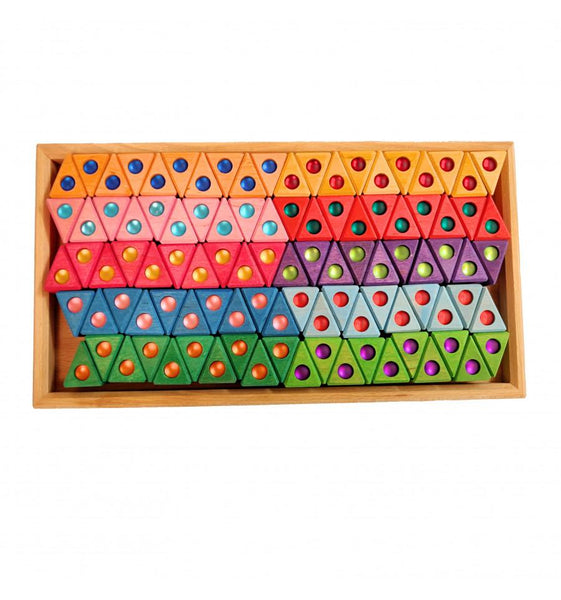 Bauspiel - Coloured Triangles/Small