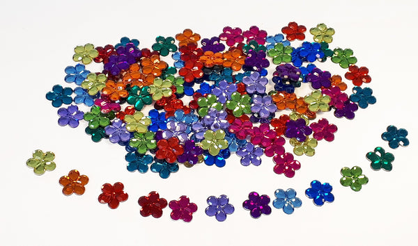Bauspiel - Flower Sparkling Stones 2.2cm