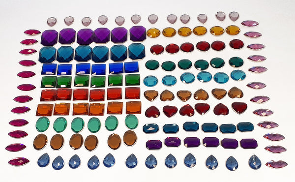 Bauspiel - Sparkling Stones Glittering 144pcs