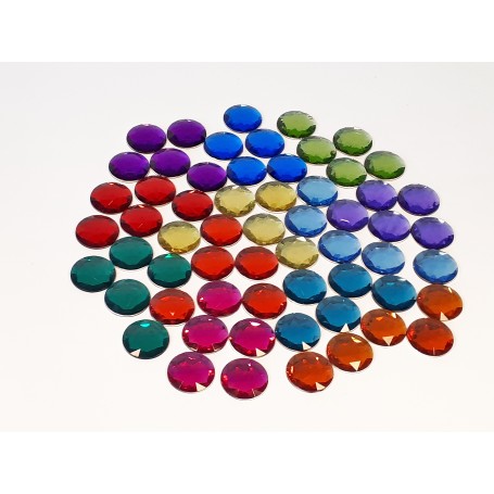 Bauspiel - Maxi Sparkling Stones Glittering 3.6cm