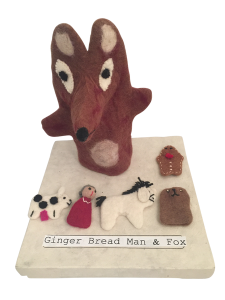 Papoose - Story Puppets The Gingerbread Man