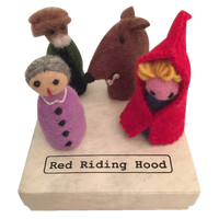 Papoose - 手指木偶 Red Ridinghood 4 件套
