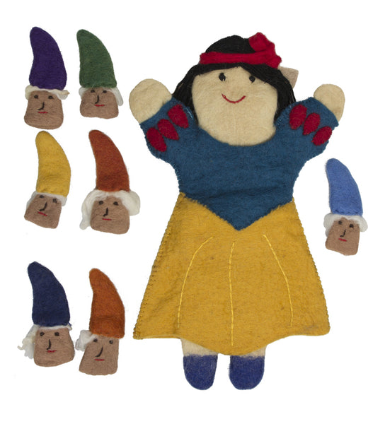 Papoose - Story Puppets Snow White and 7 Dwarves
